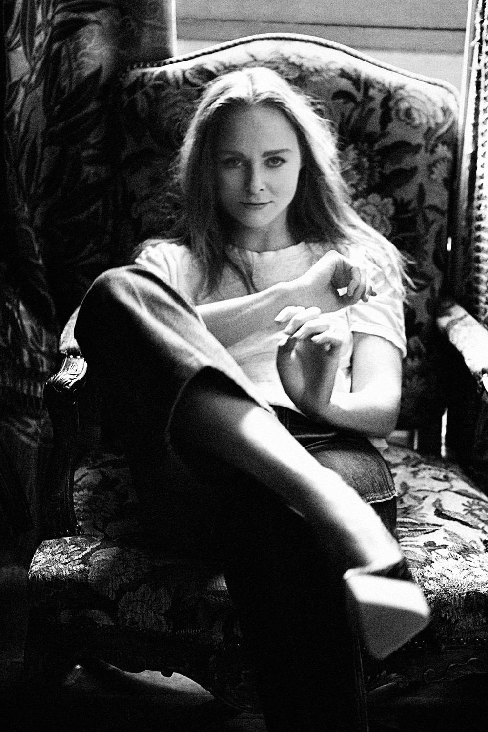 Stella Mccartney Greyscale Portrait