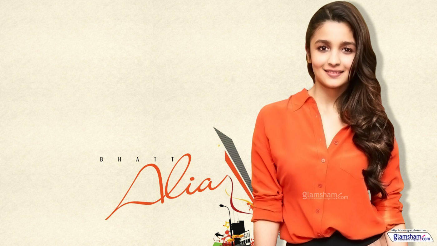 Stellar Beauty Alia Bhatt In High Definition Background