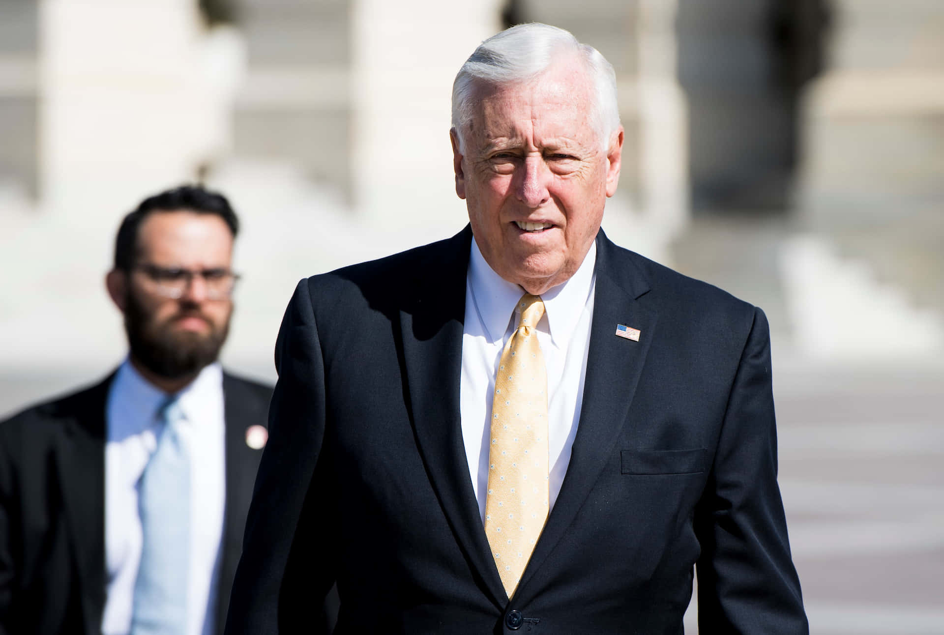 Steny Hoyer Walking Background