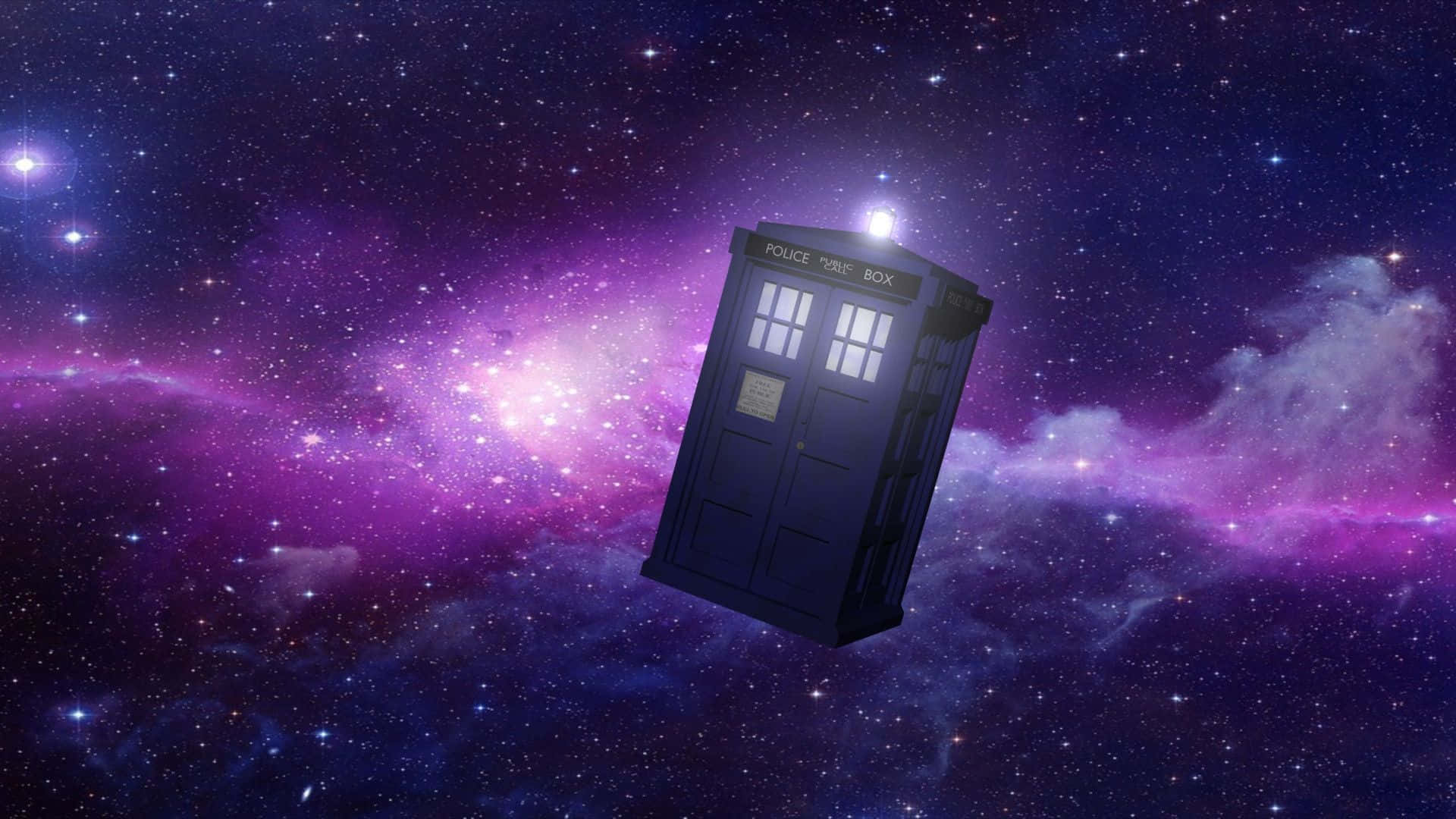 Step Inside The Famous Time And Space Machine - The Tardis Background