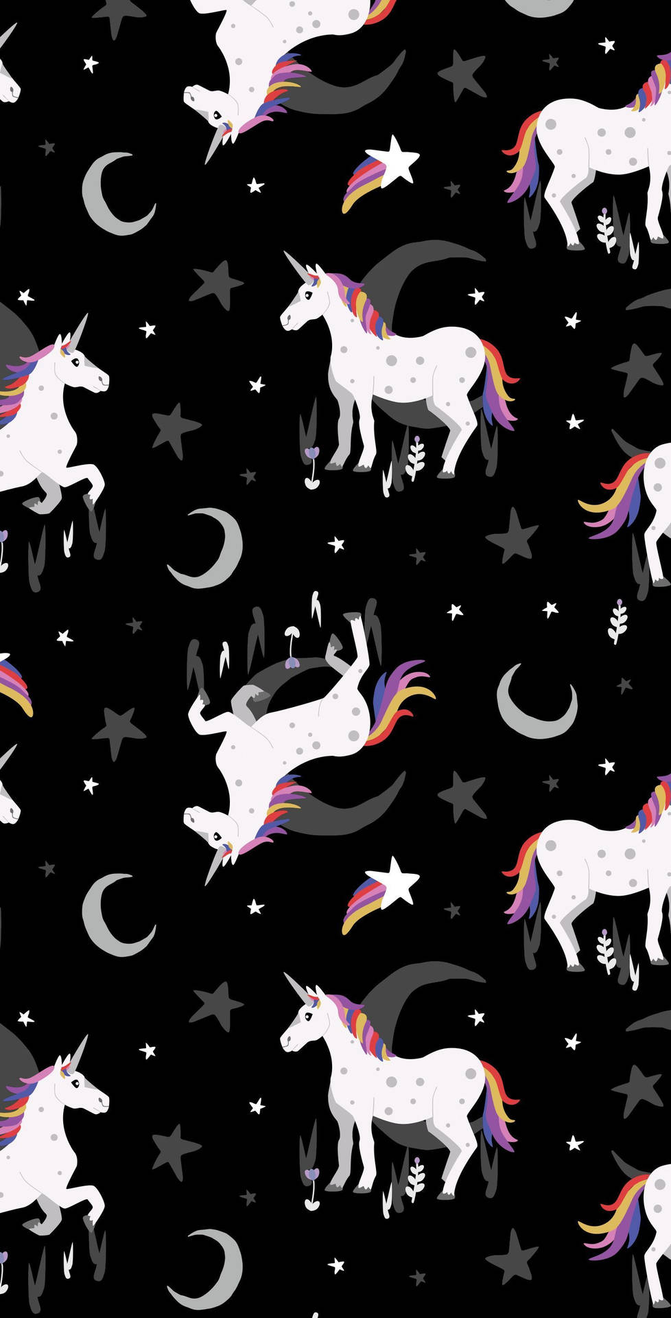 Step Into A Whimsical World With This Cool Unicorn Background