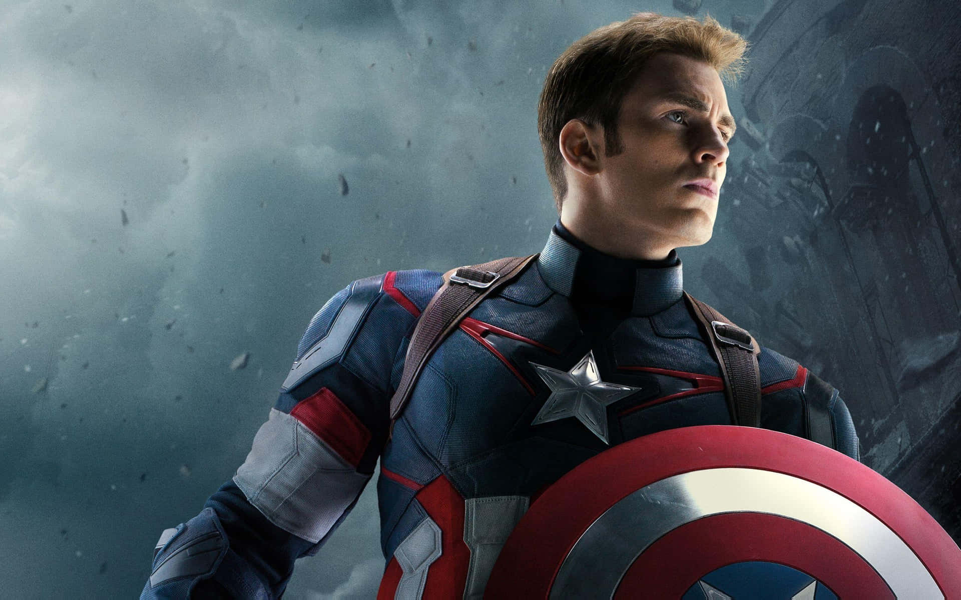 Step Into A World Of Action With The Powerful Captain America!