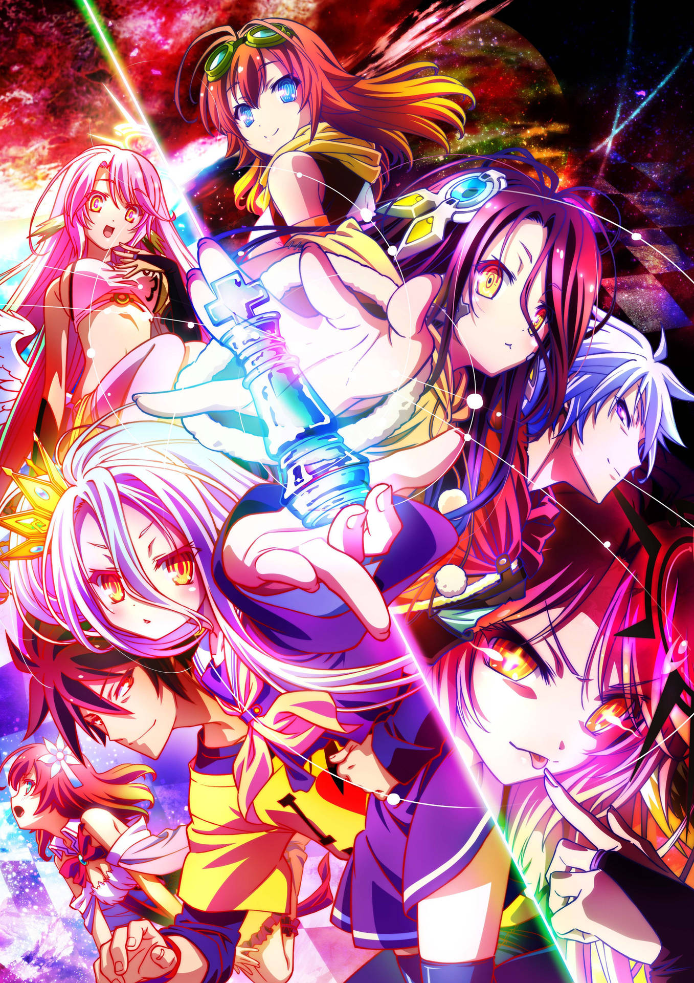 Step Into A World Of Strategy And Adventure With The Film No Game No Life: Zero! Background