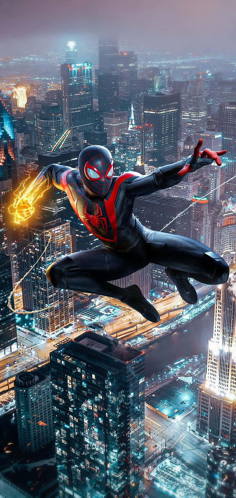 Step Into An Amazing Spider-man Adventure With This Iphone Background