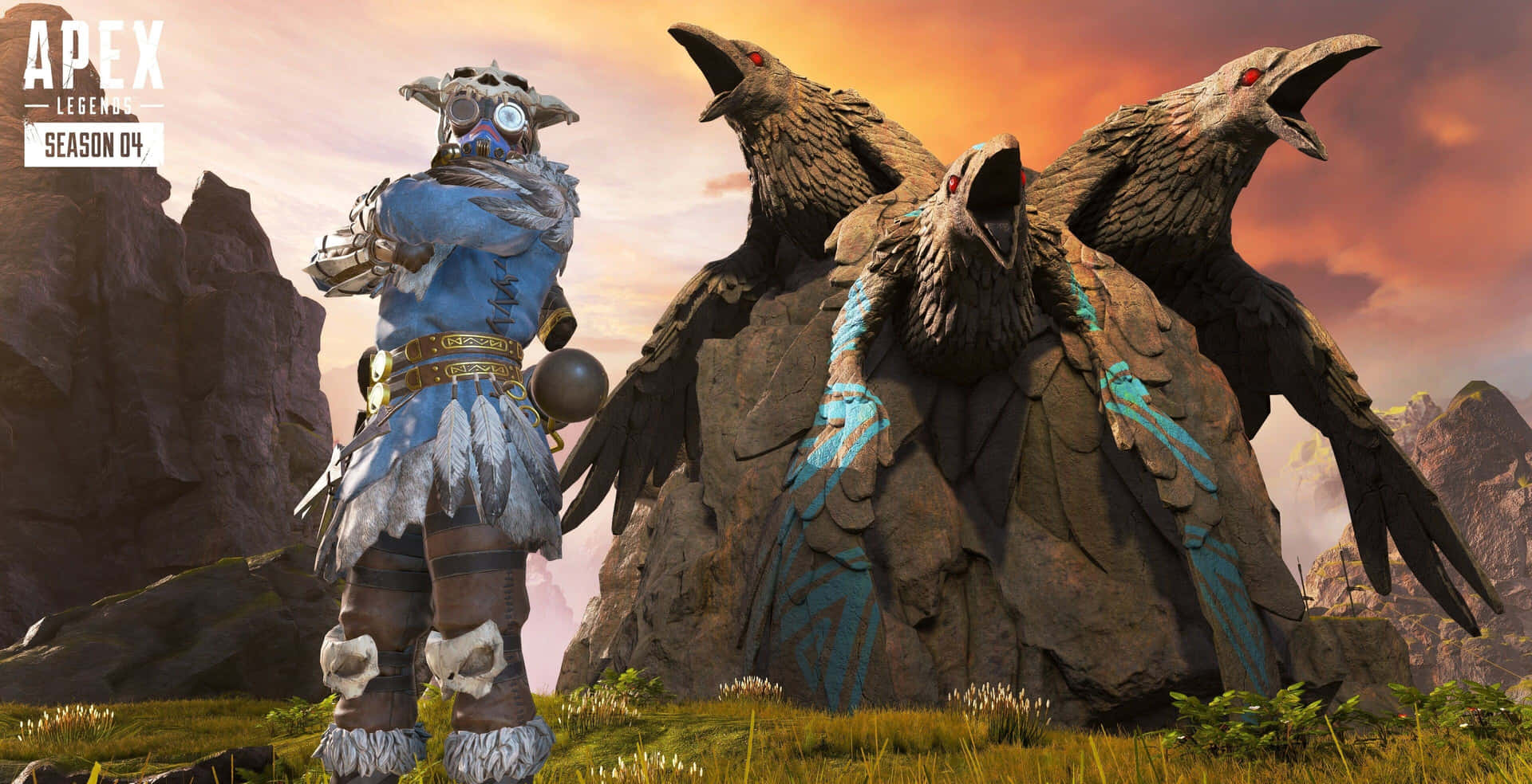 Step Into The Arena With Apex Legends' Bloodhound Background