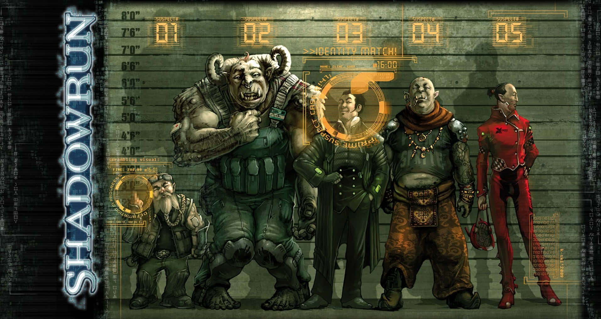 Step Into The Darkness Of A Cyberpunk World With Shadowrun Background