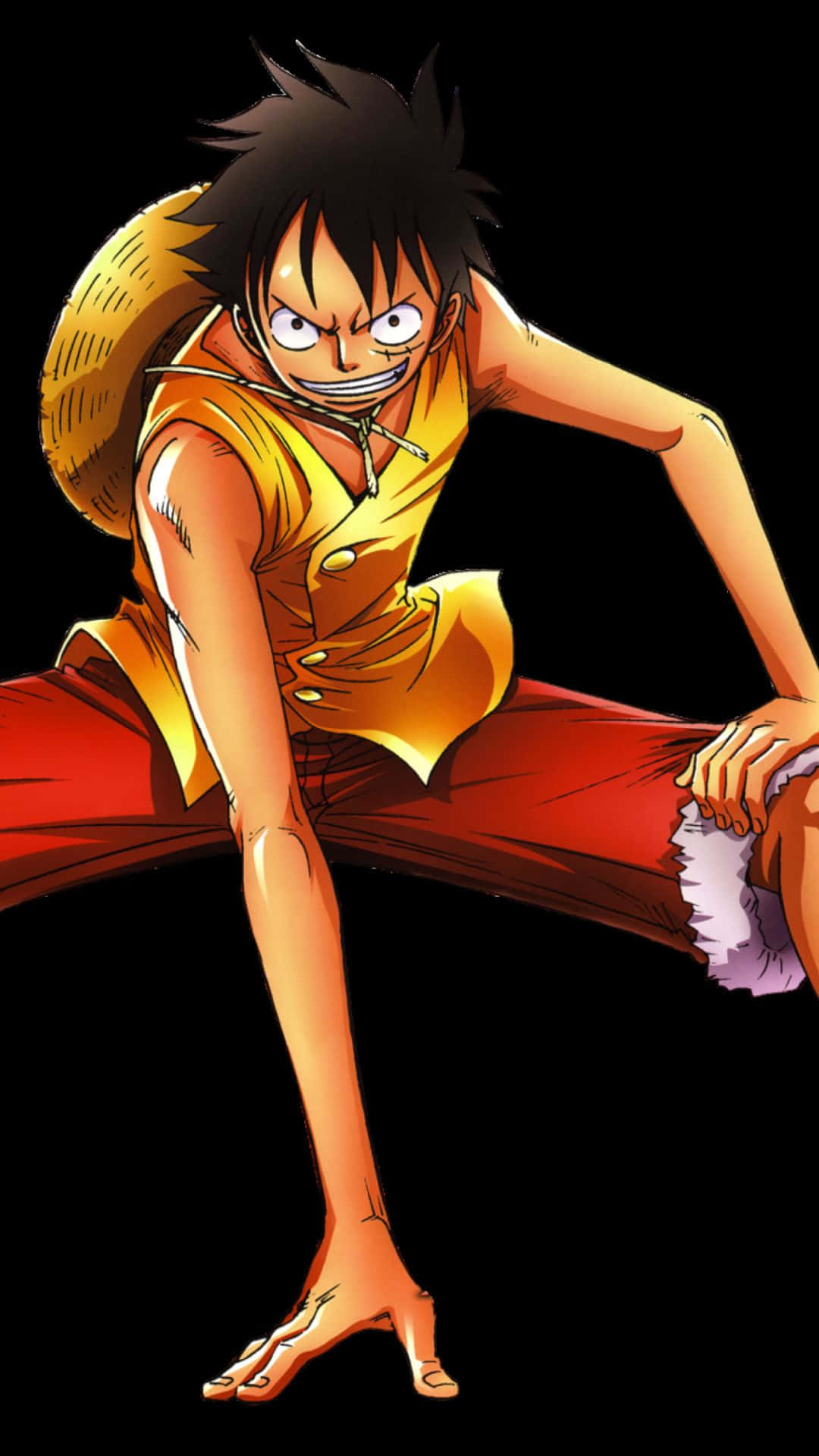 Step Into The Grand Line With Luffy And Your New One Piece Luffy Iphone Background