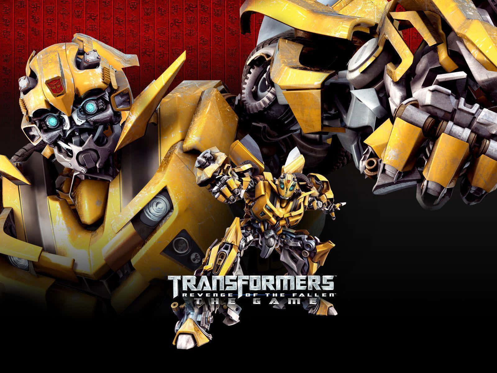 Step Into The Leader Role With Bumblebee Background