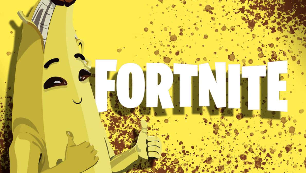 Step Into The Virtual World With Fortnite Peely Background