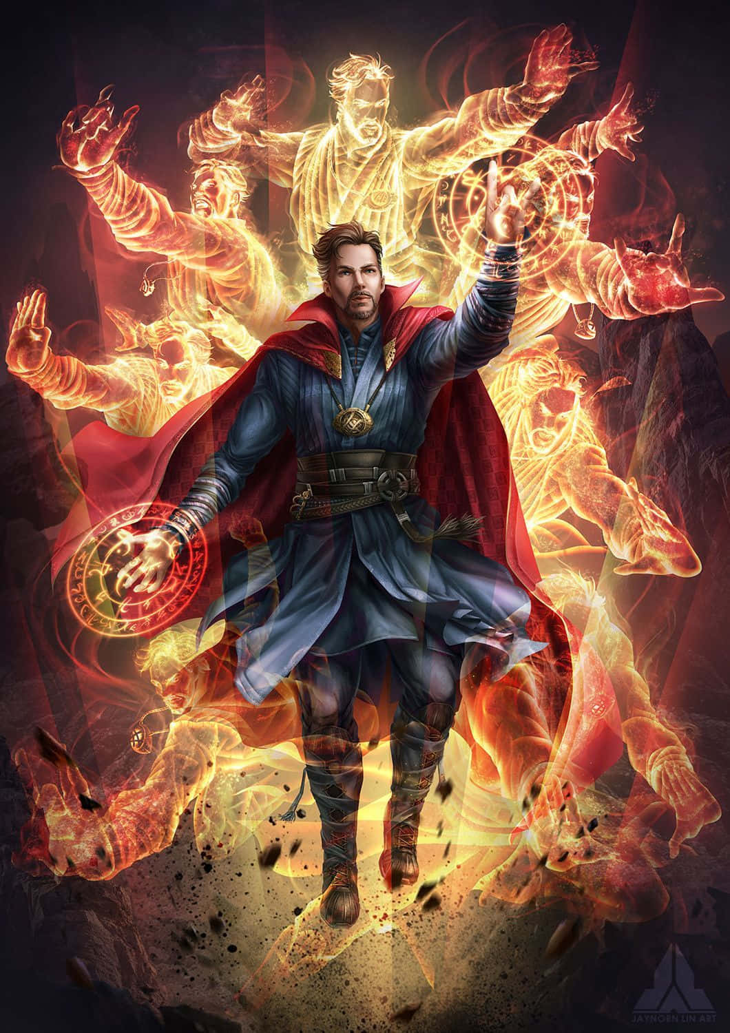 Step Into The World Of Doctor Strange And Explore His Magical Realm Background