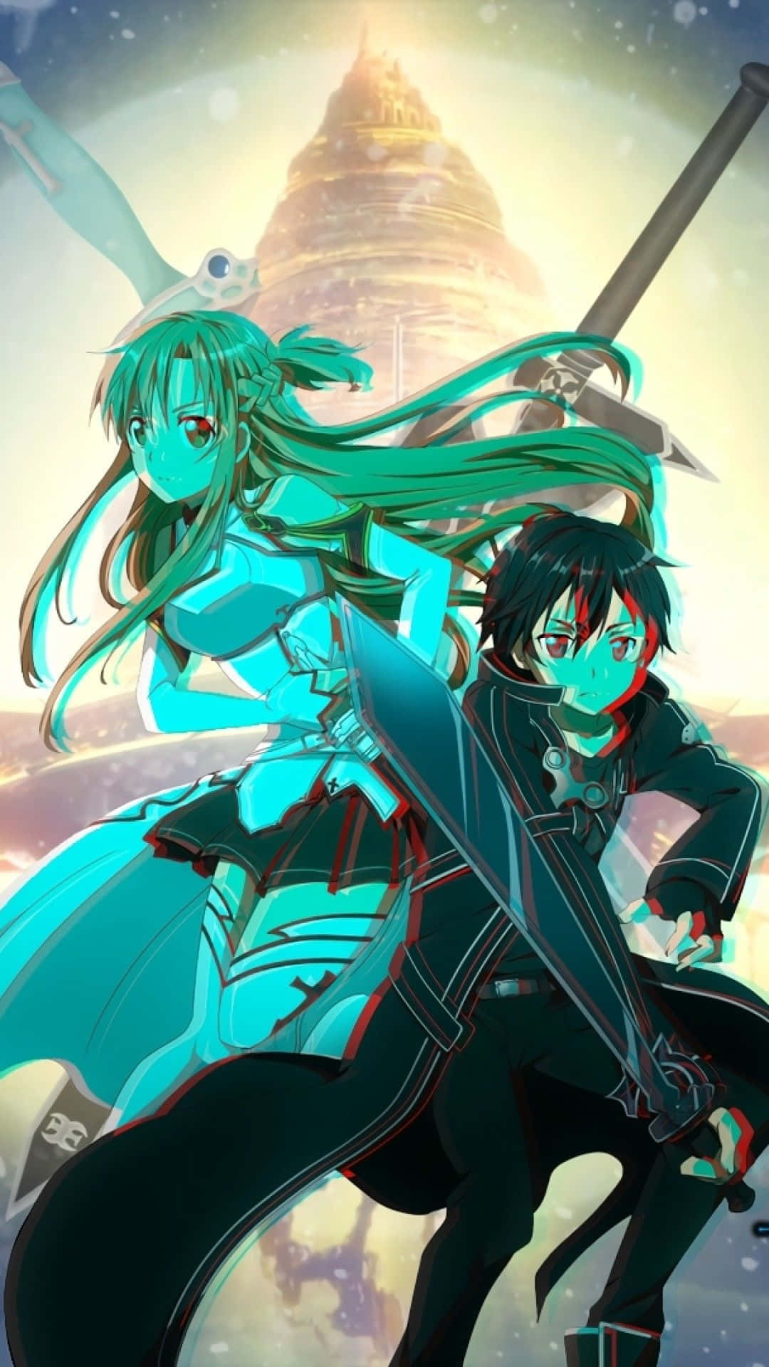 Step Into The World Of Sword Art Online With Our Sao Iphone Background