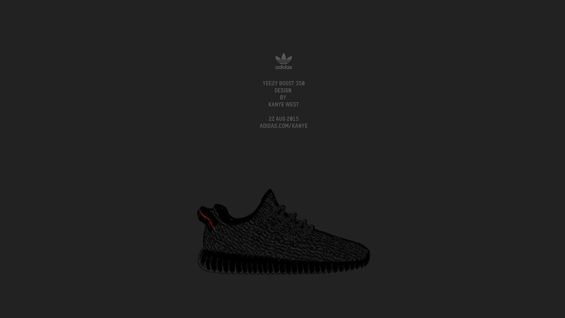 Step Out In Style & Comfort In Yeezy Sneakers Background