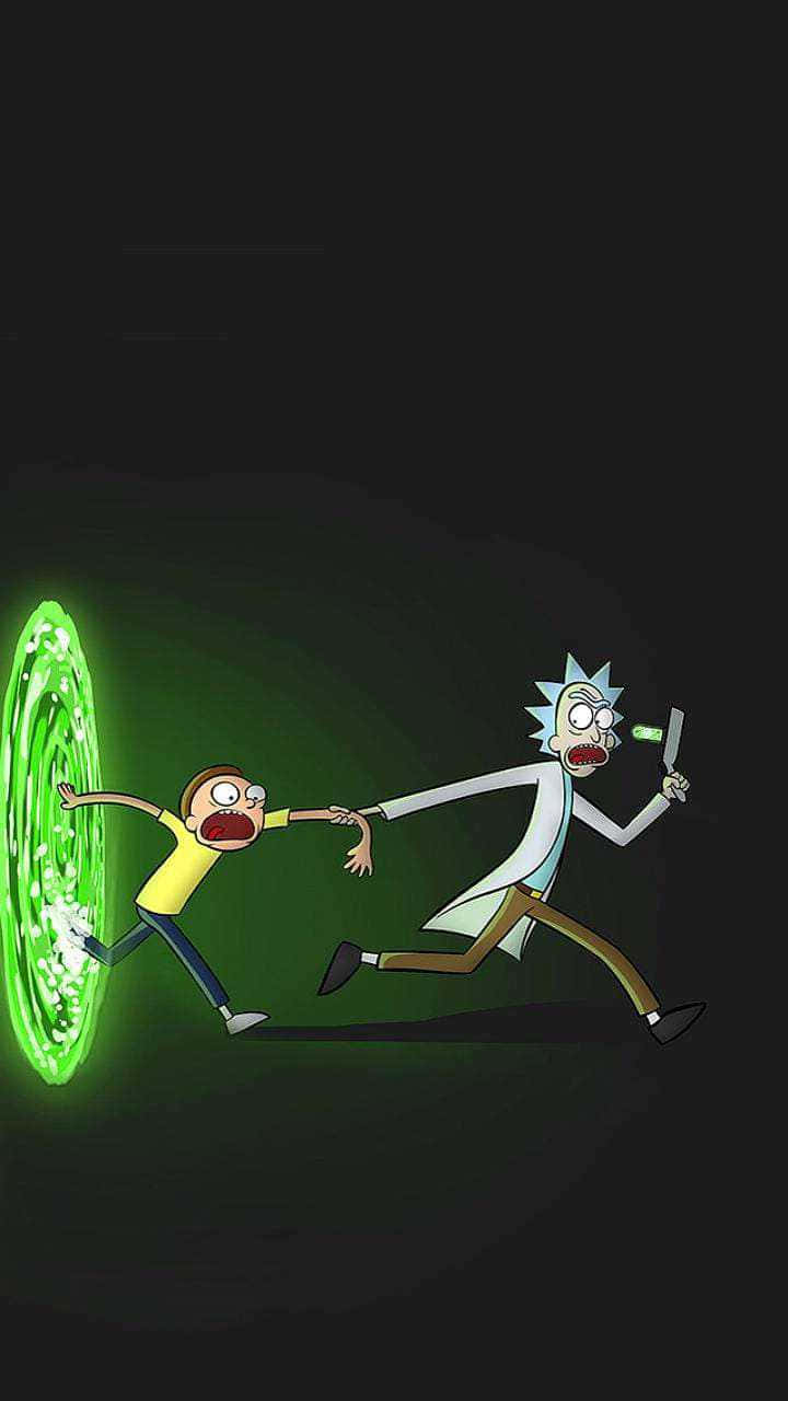 Step Through The Portal To Explore More Of The World Of Rick And Morty. Background