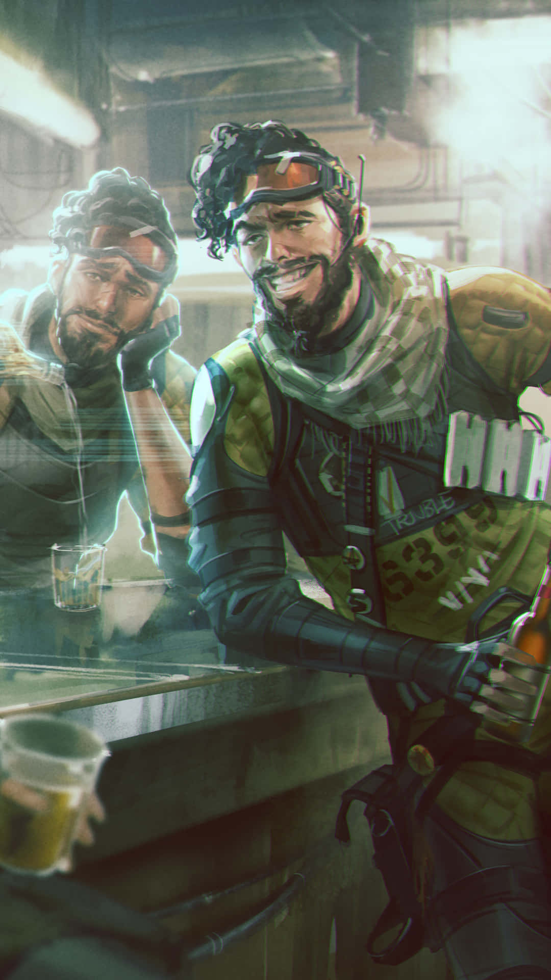 Step Up Your Game With Crypto In Apex Legends Background