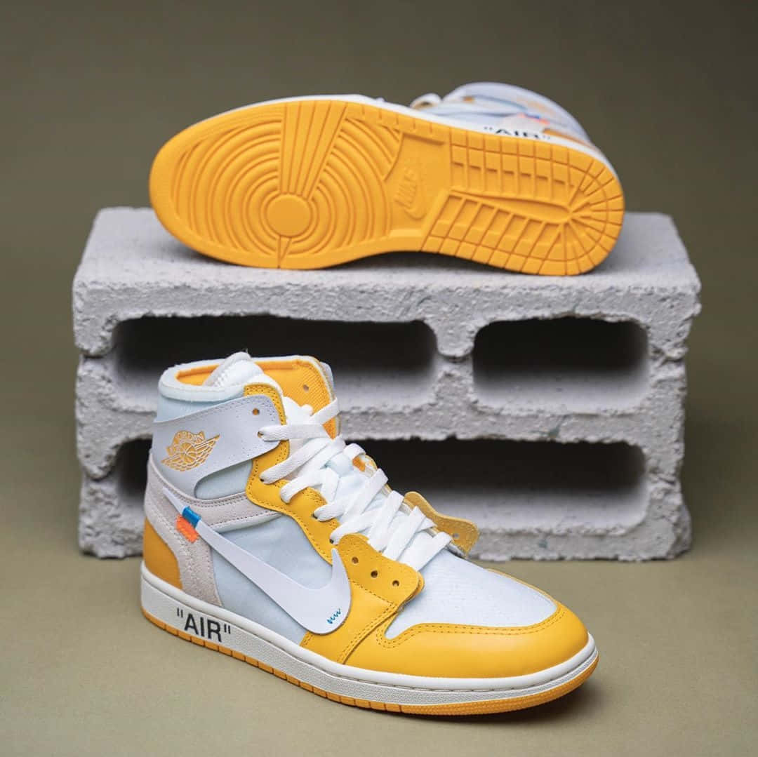 Step Up Your Sneaker Game With The Off White Jordan 1 Background