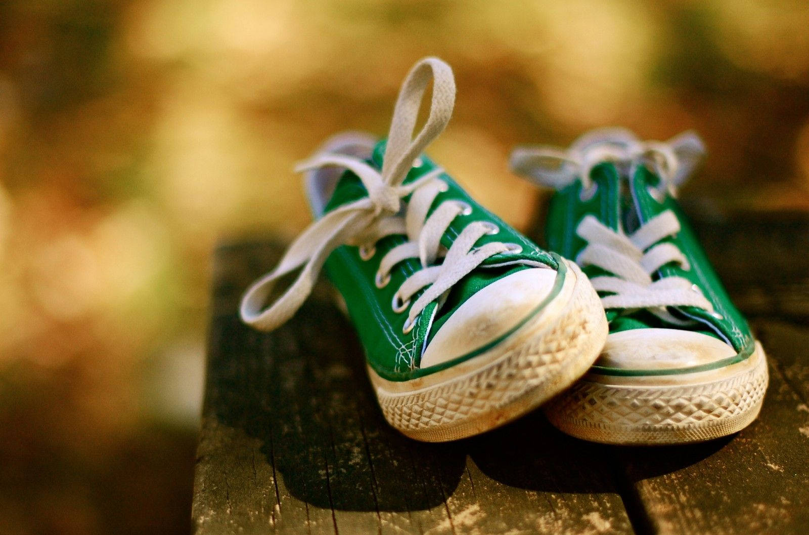 Step Up Your Style With A Pair Of Green Shoes. Background