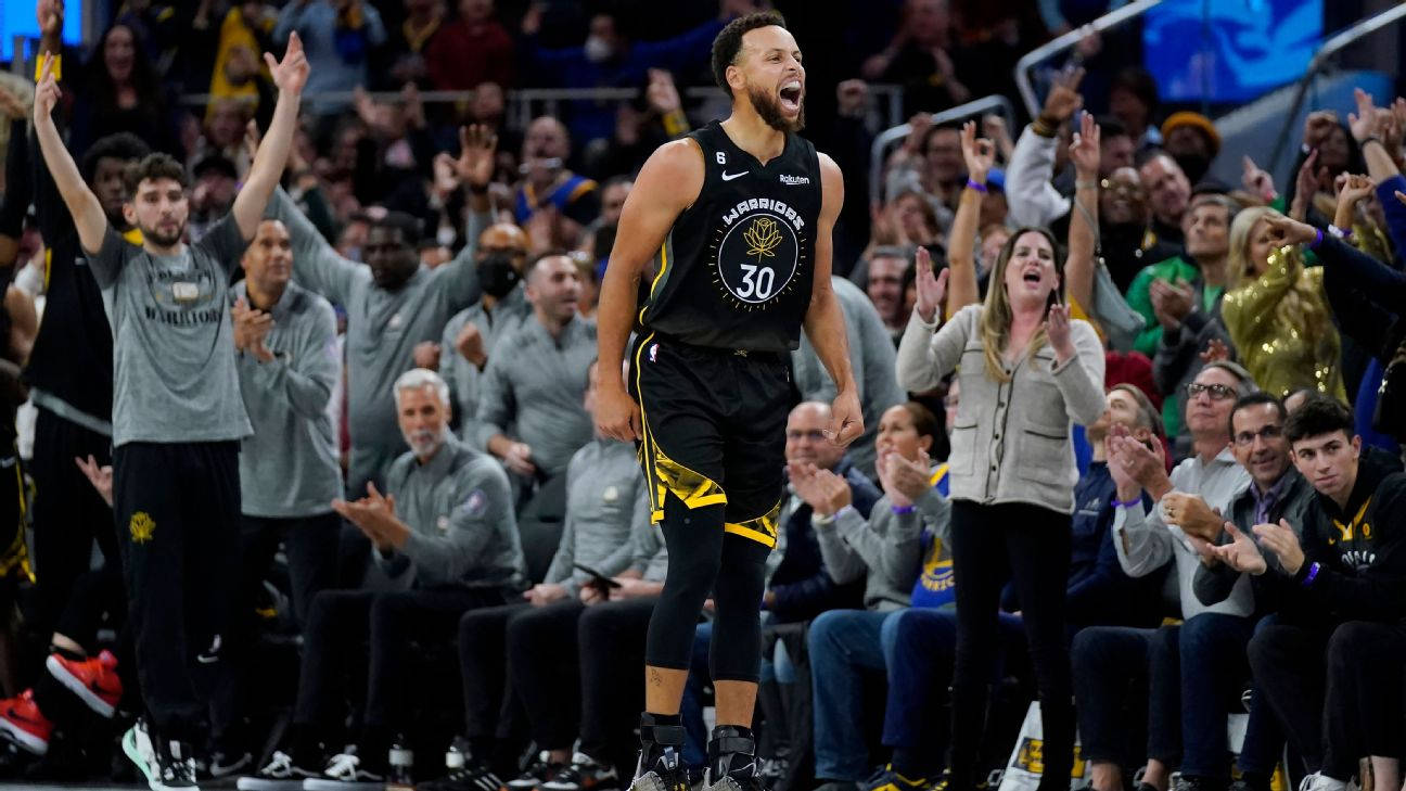 Steph Curry Cheering And Celebrating Background