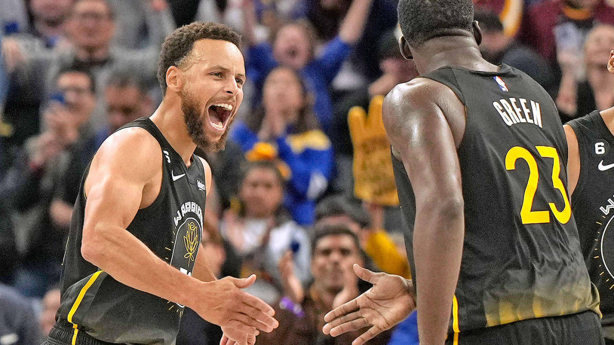 Steph Curry With Draymond Green Background