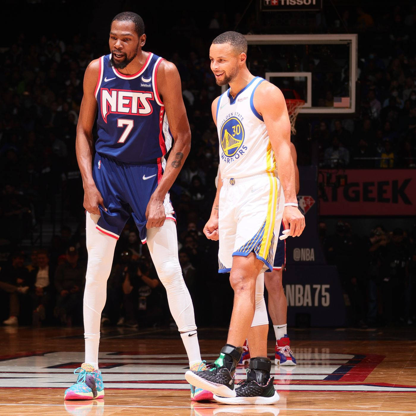 Steph Curry With Kevin Durant