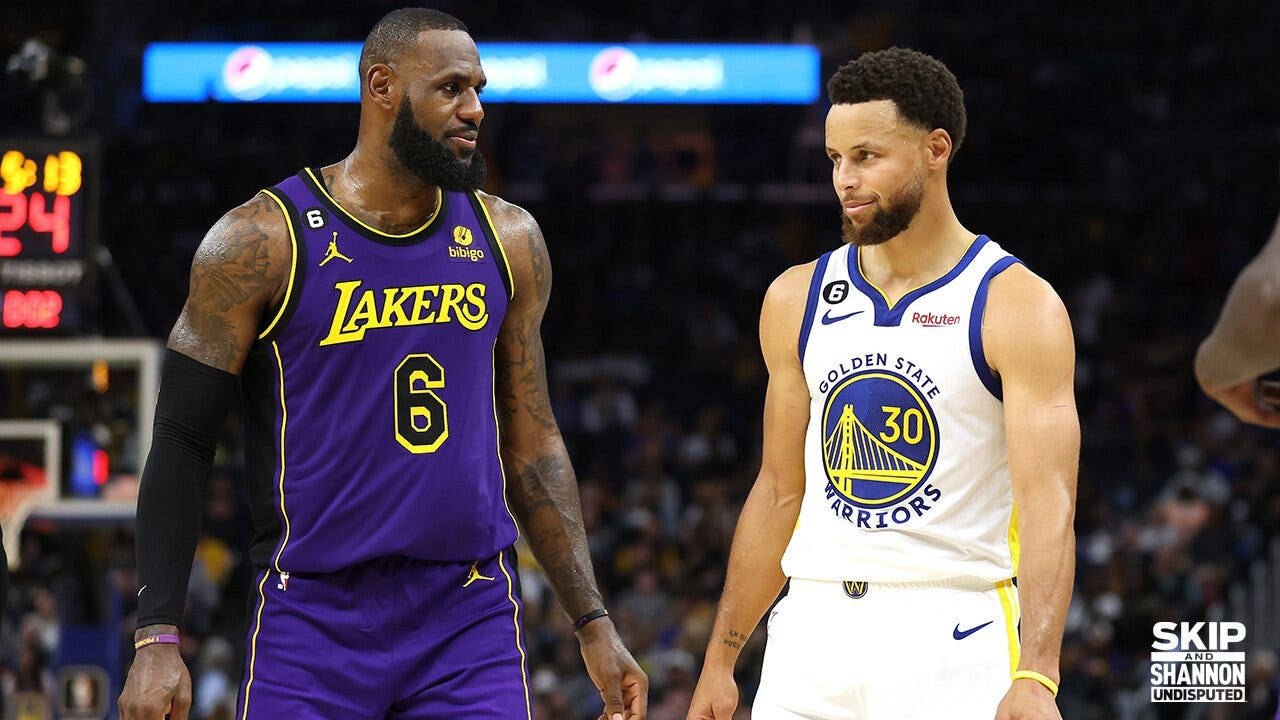 Steph Curry With Lebron James