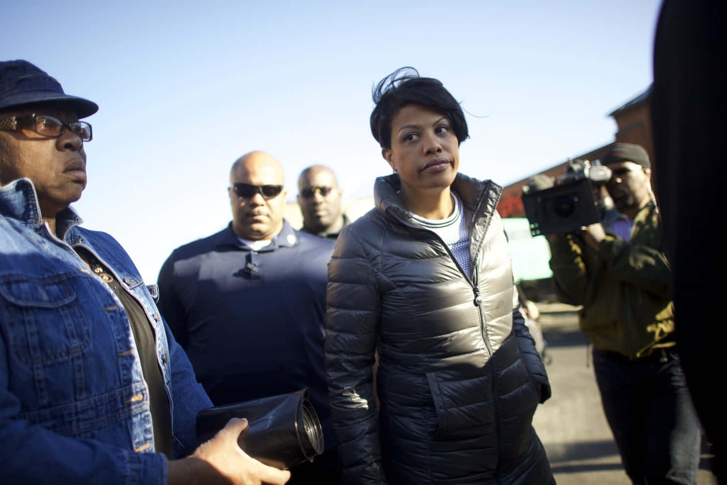 Stephanie Rawlings Blake Surrounded By People