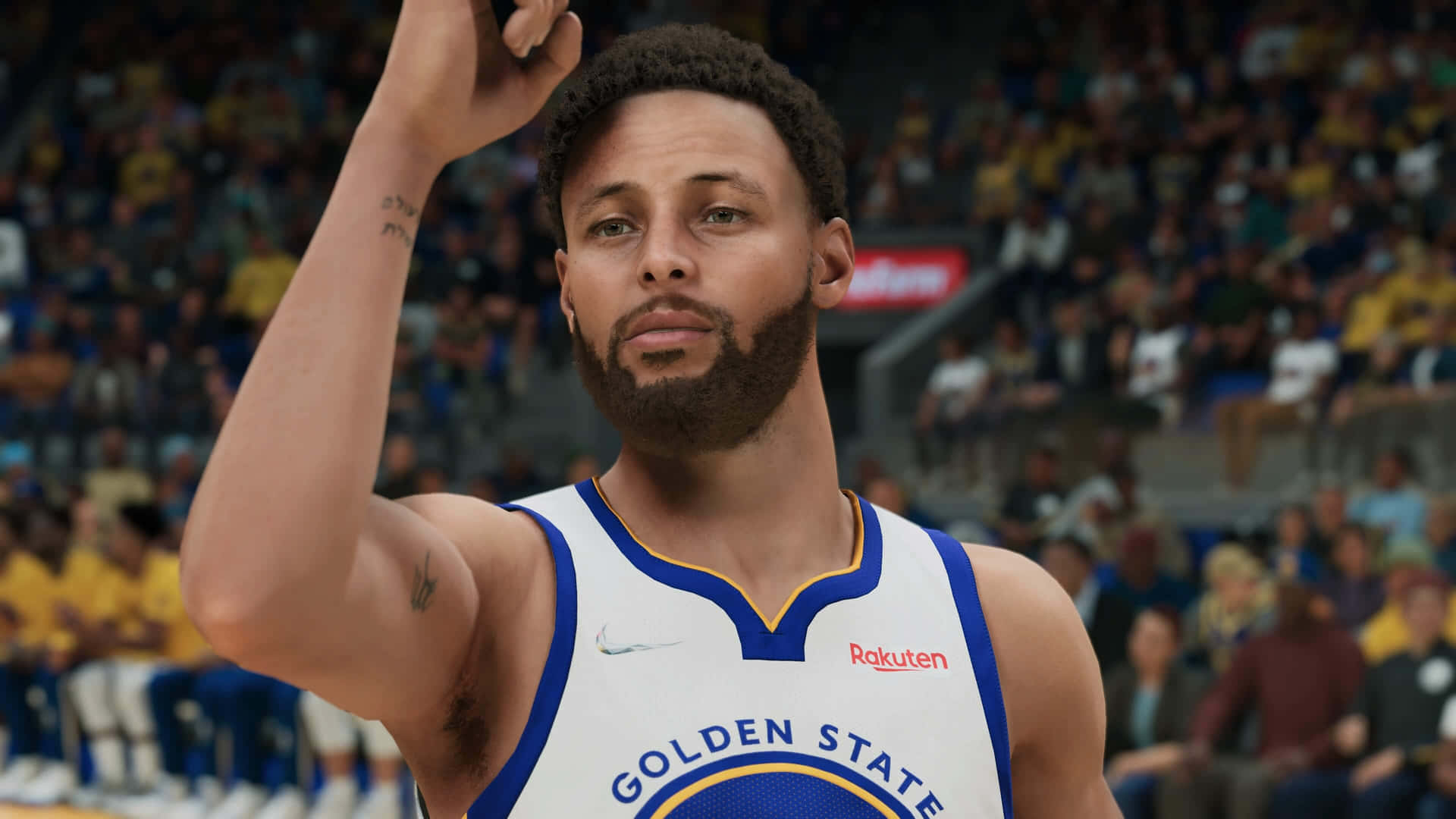 Stephen Curry 4k In Nba 2k18 Video Game