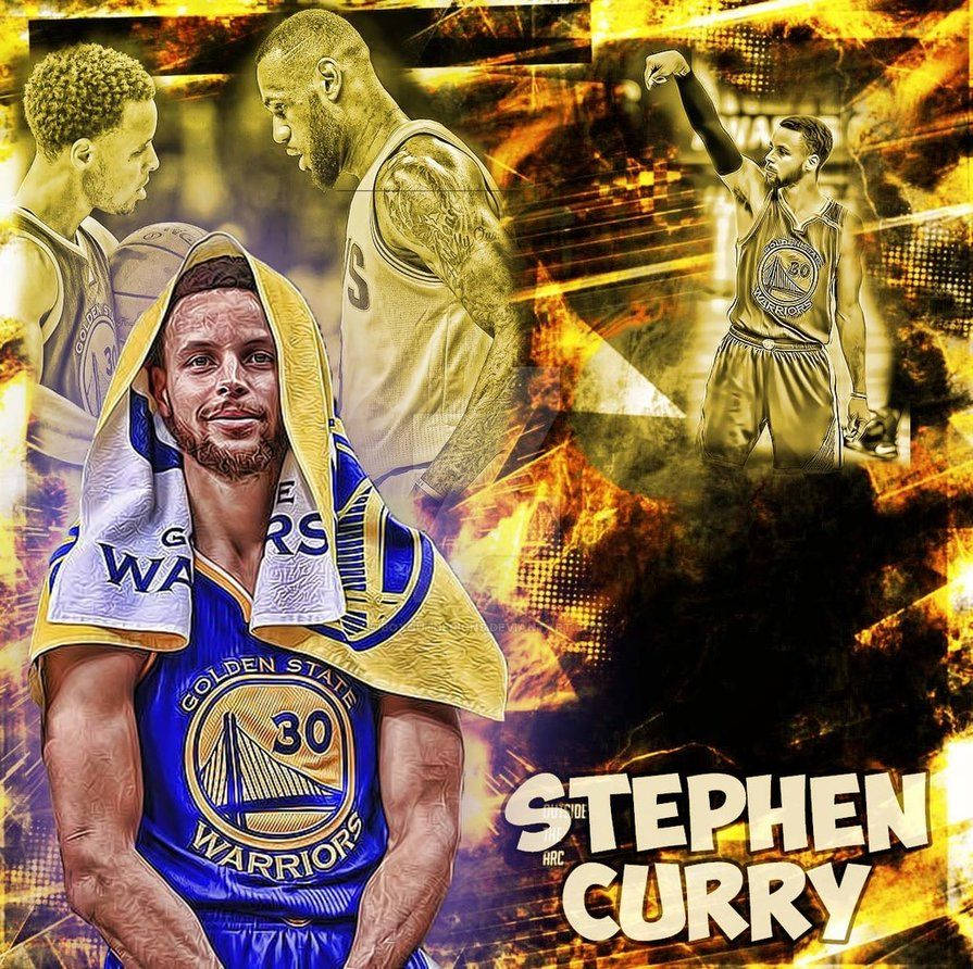 Stephen Curry And Lebron James Background