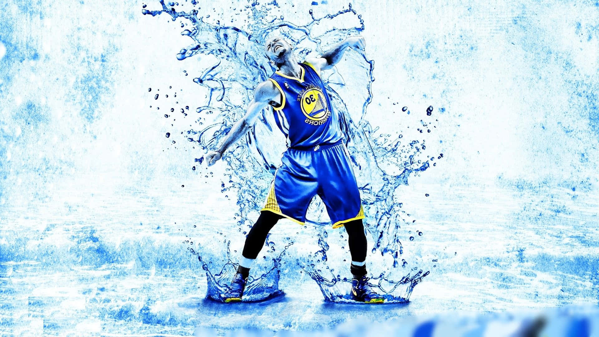 Stephen Curry Is Cool As Ice. Background