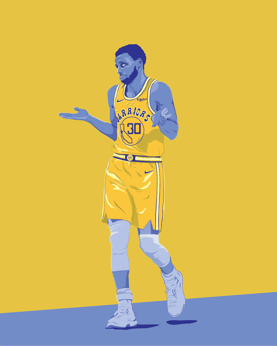 Stephen Curry Proves He Can Score From Any Angle Background