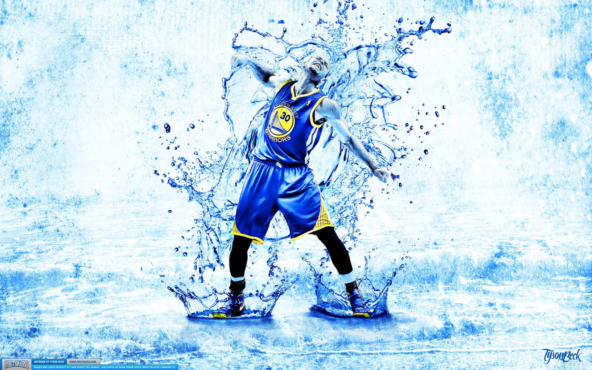 Stephen Curry Splash Cool Basketball Iphone Background