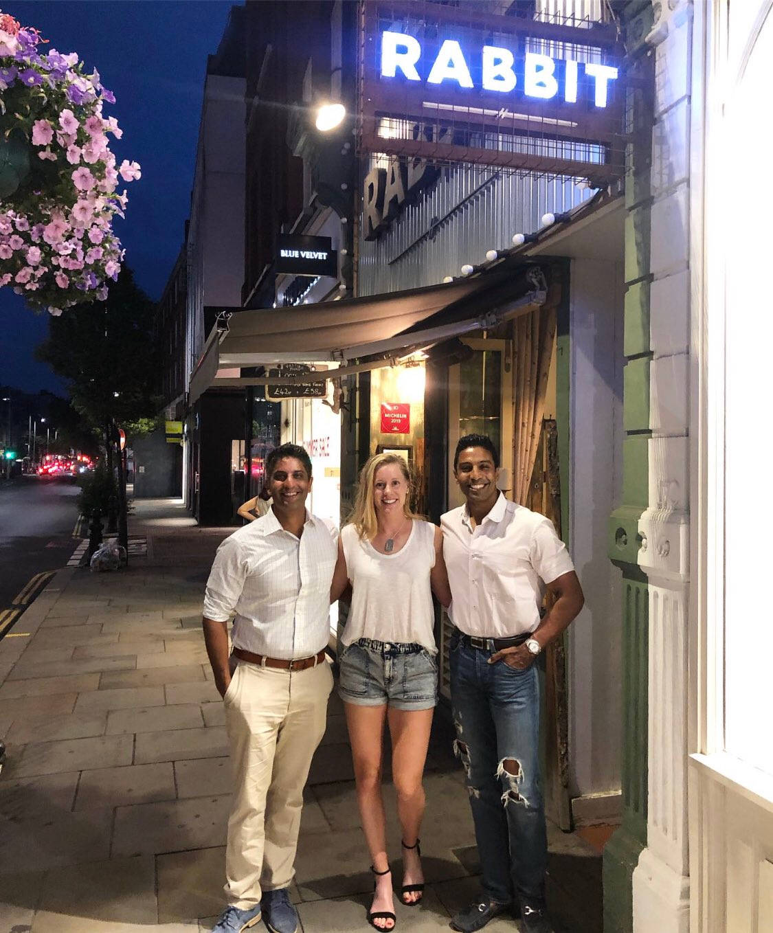 Stephen Prakash Amritraj With Alison Riske-amritraj Background