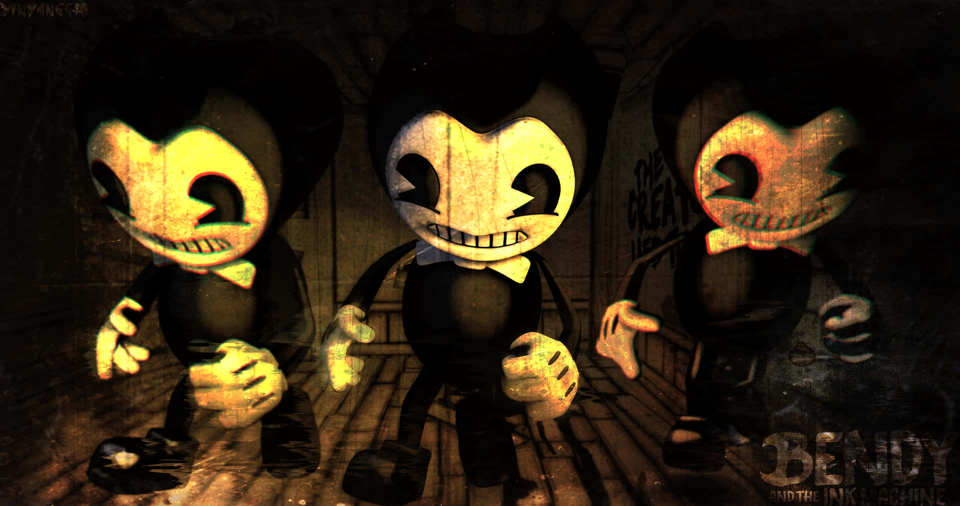 Steps To Success In Bendy And The Ink Machine Background