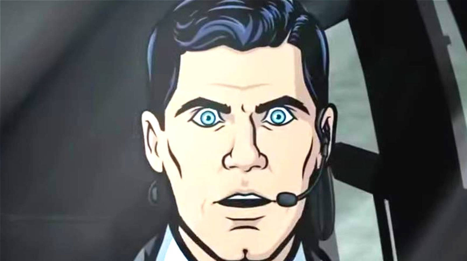 Sterling Archer Close-up Headset