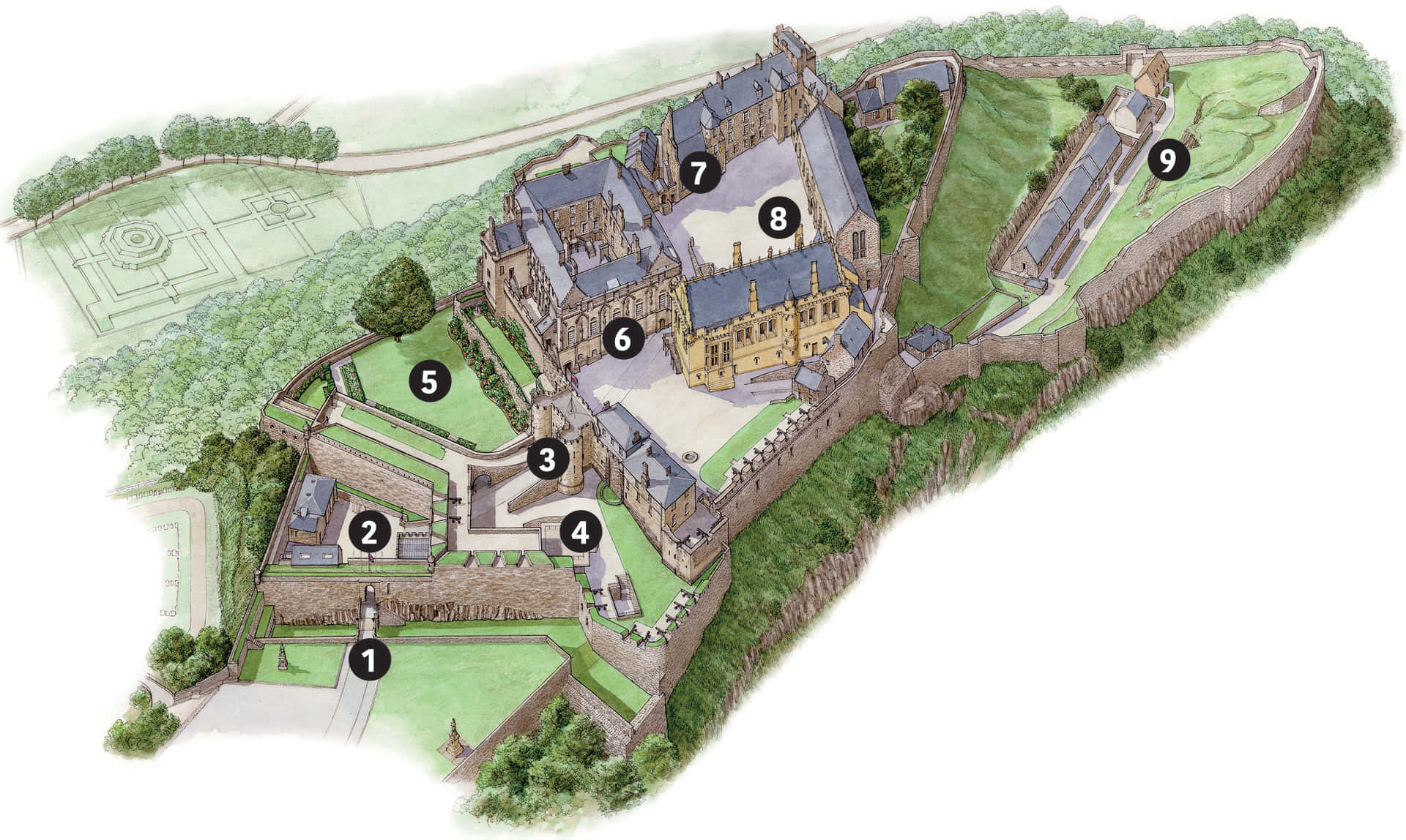 Sterling Castle Layout