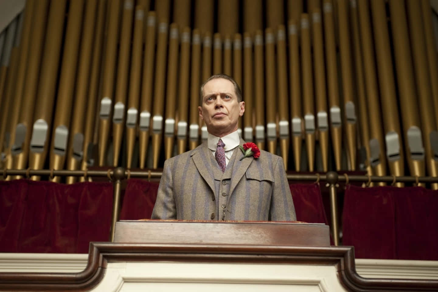 Steve Buscemi In Character, Portraying The Role Of Such An Amazing Actor Background