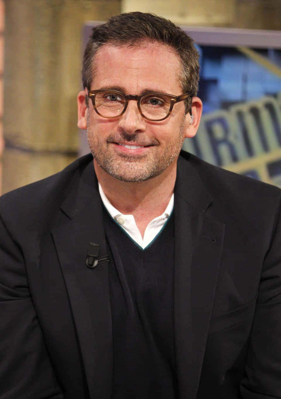 Steve Carell Portrait Background