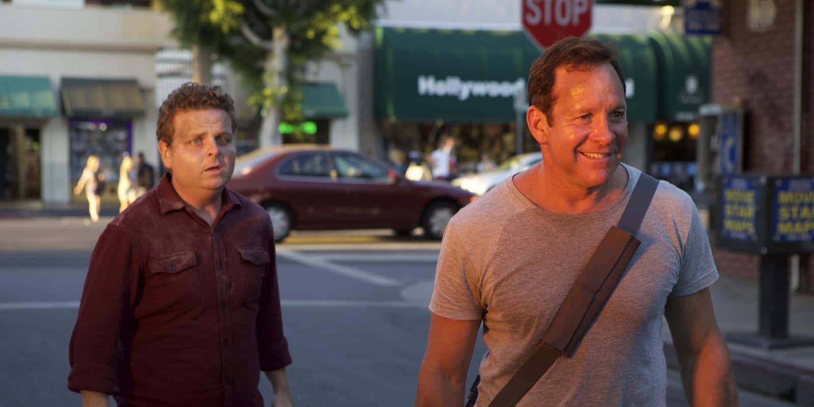 Steve Guttenberg In A Promotional Portrait Background