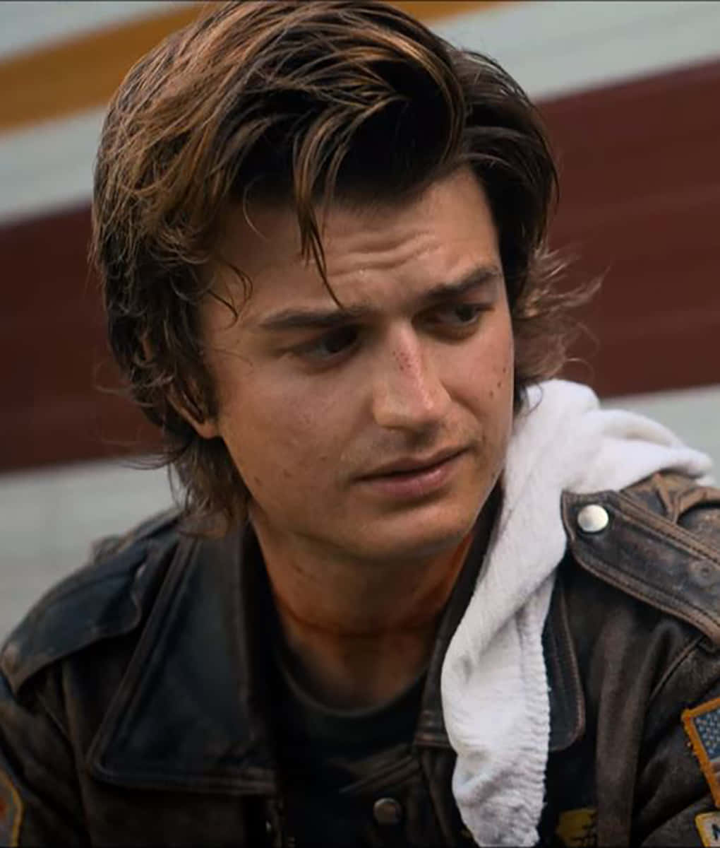 Steve Harrington Stranger Things Leather Jacket