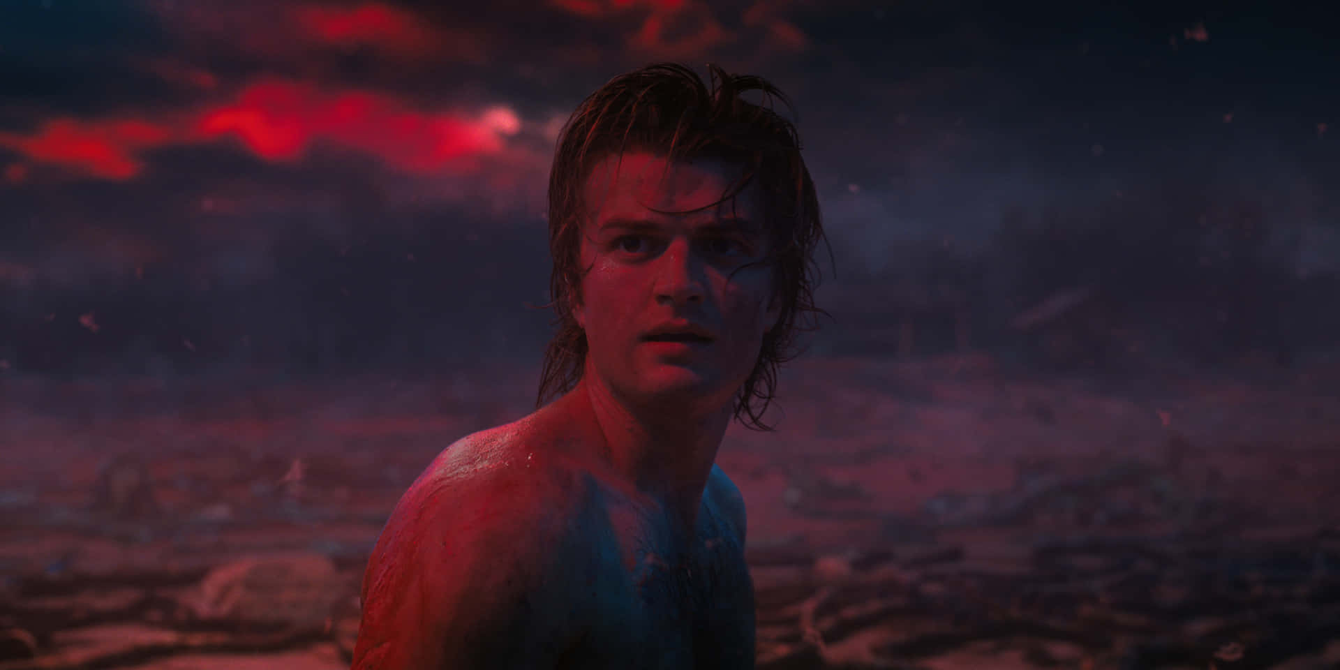 Steve Harrington Stranger Things Upside Down Background