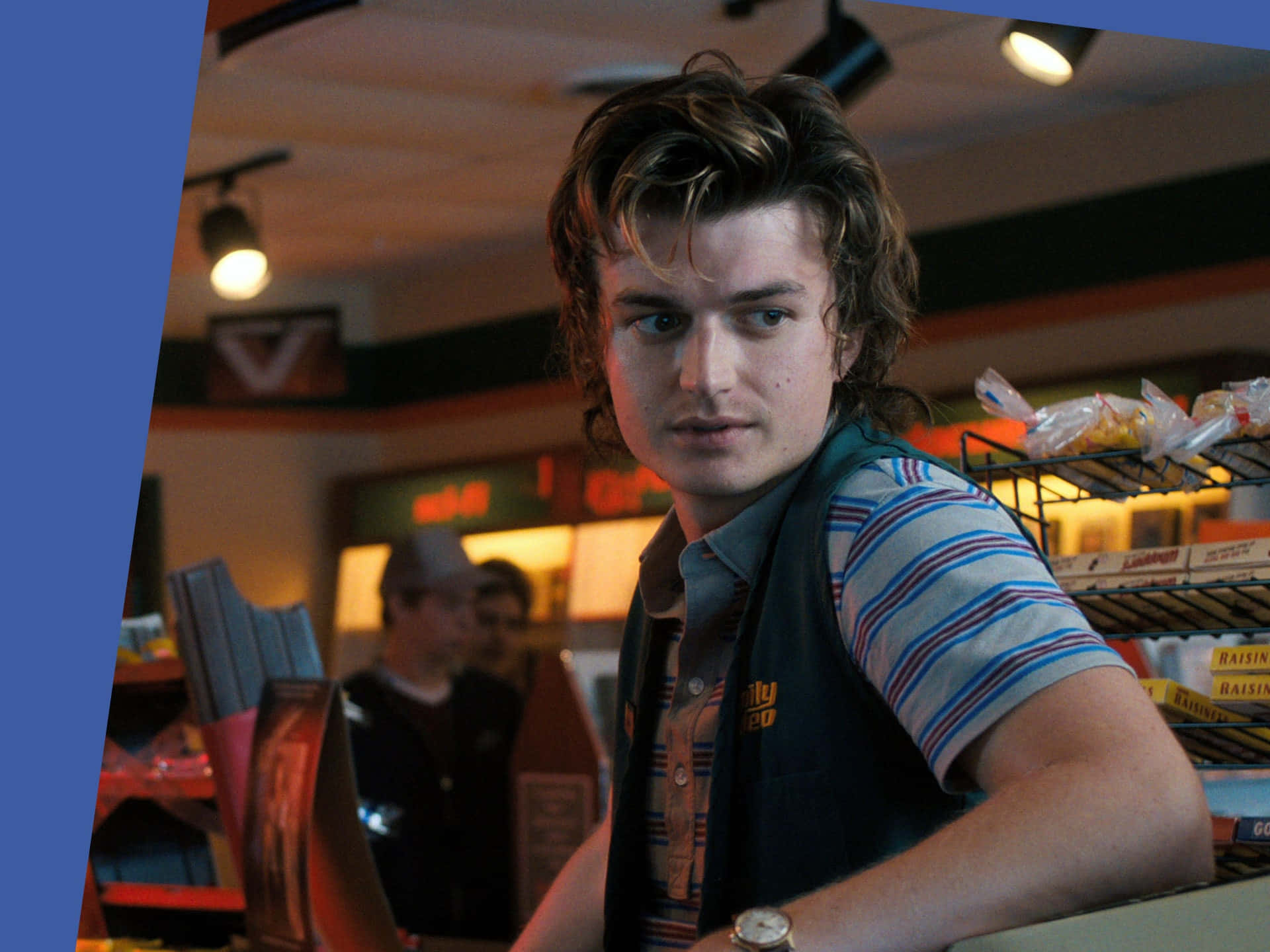 Steve Harrington Stranger Things Workplace Background