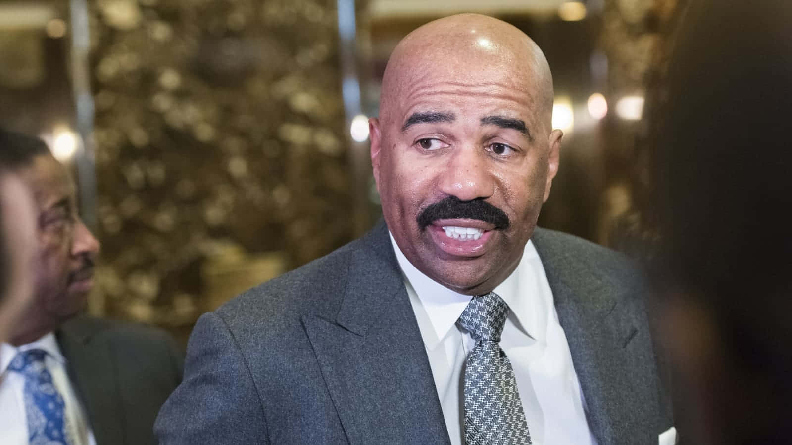 Steve Harvey - Expressive And Engaging Background