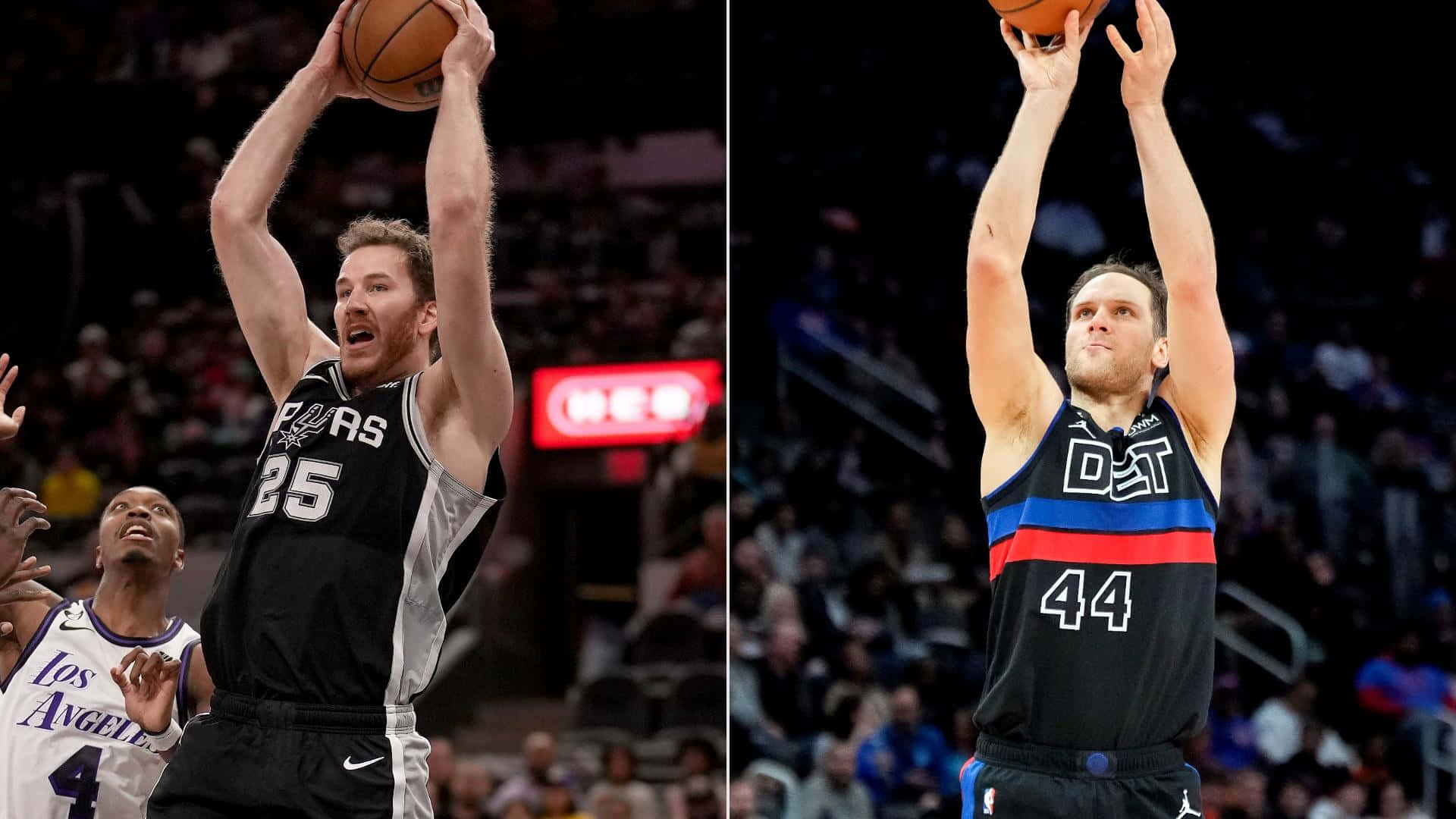 Steve Kerr And Bojan Bogdanovic Split Comparison Background