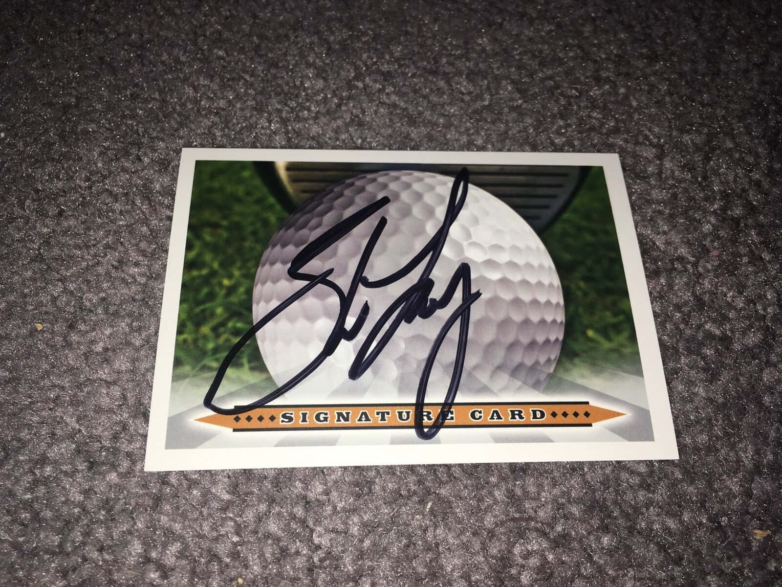 Steve Lowery Hand Signed Card