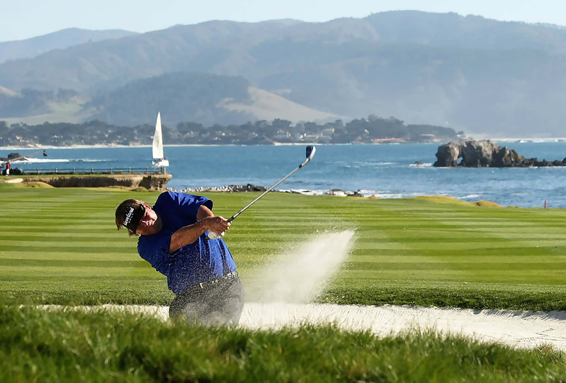 Steve Lowery Shooting From Bunker Background