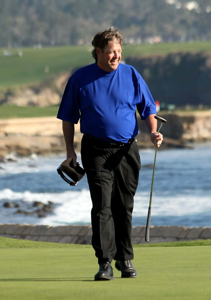 Steve Lowery Without A Golf Cap Background