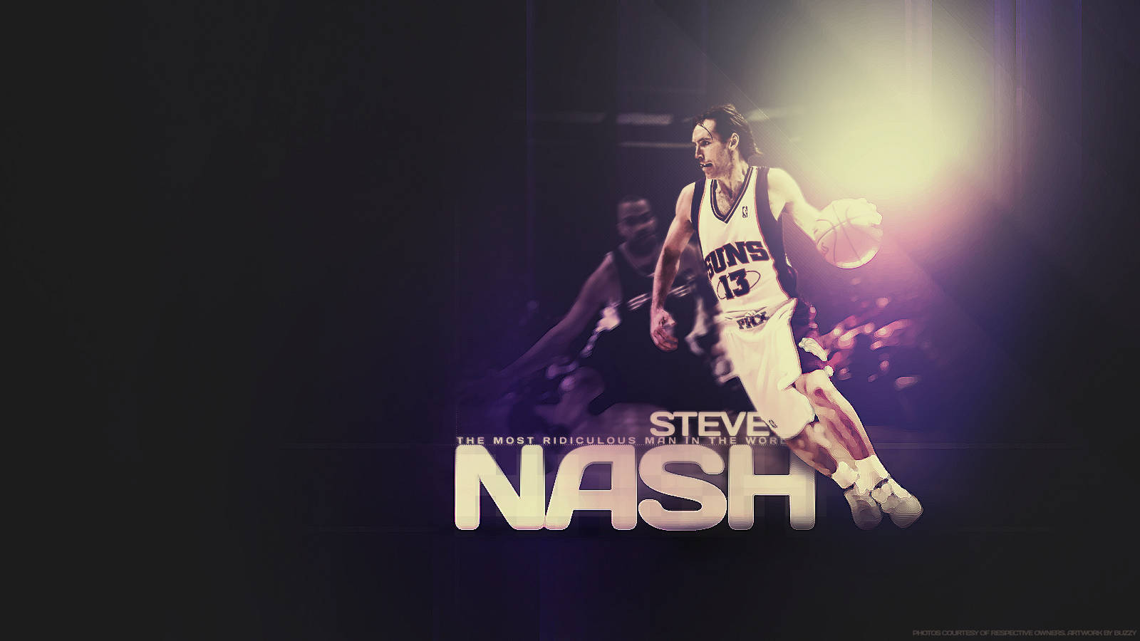Steve Nash Spotlight Fan Art Background