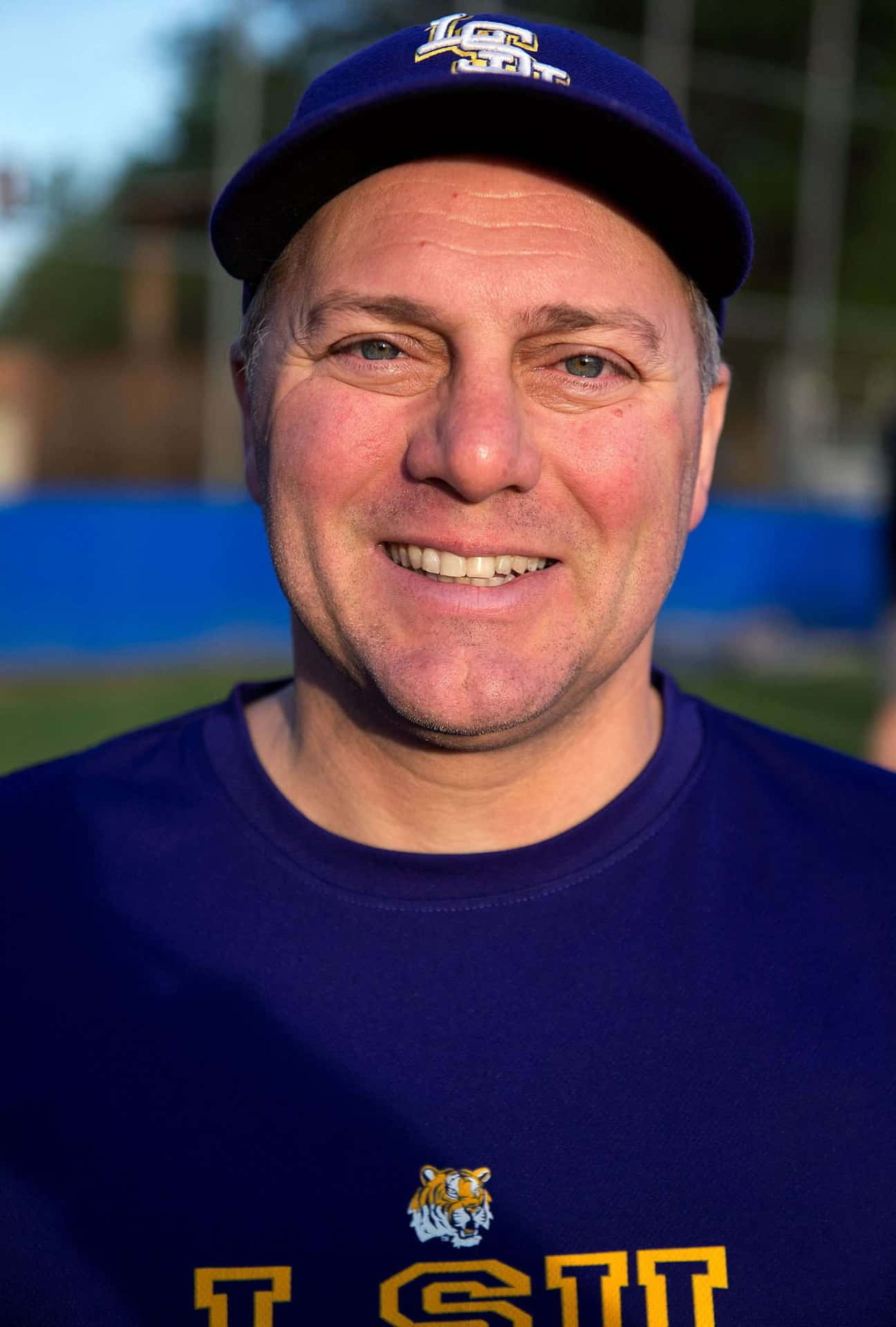 Steve Scalise In Lsu Gear Background