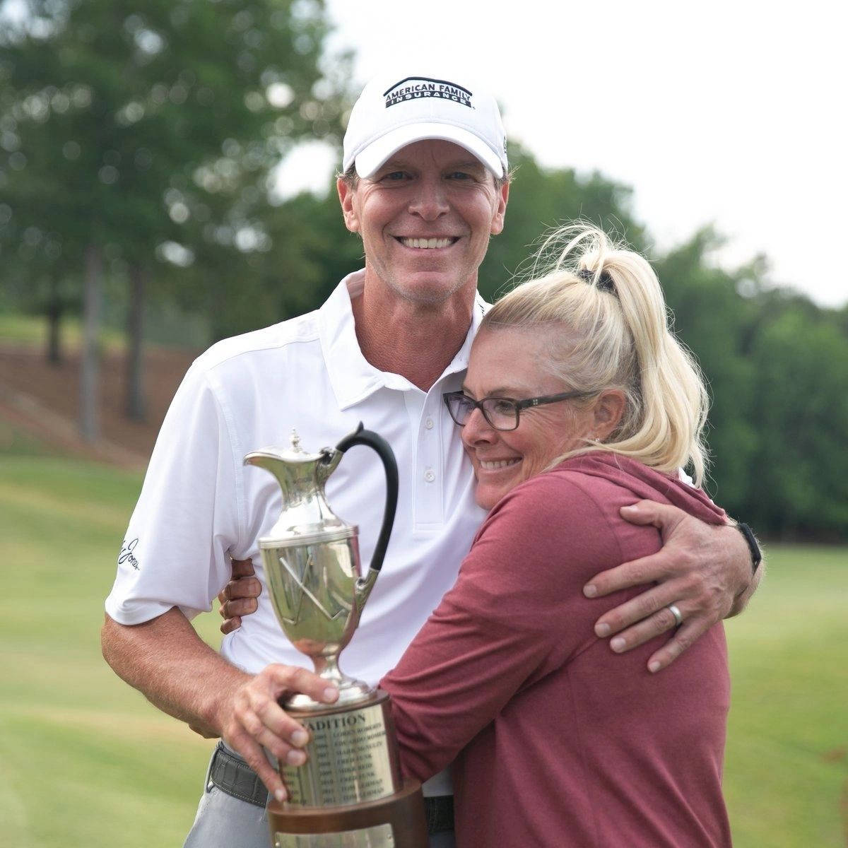 Steve Stricker And His Wife