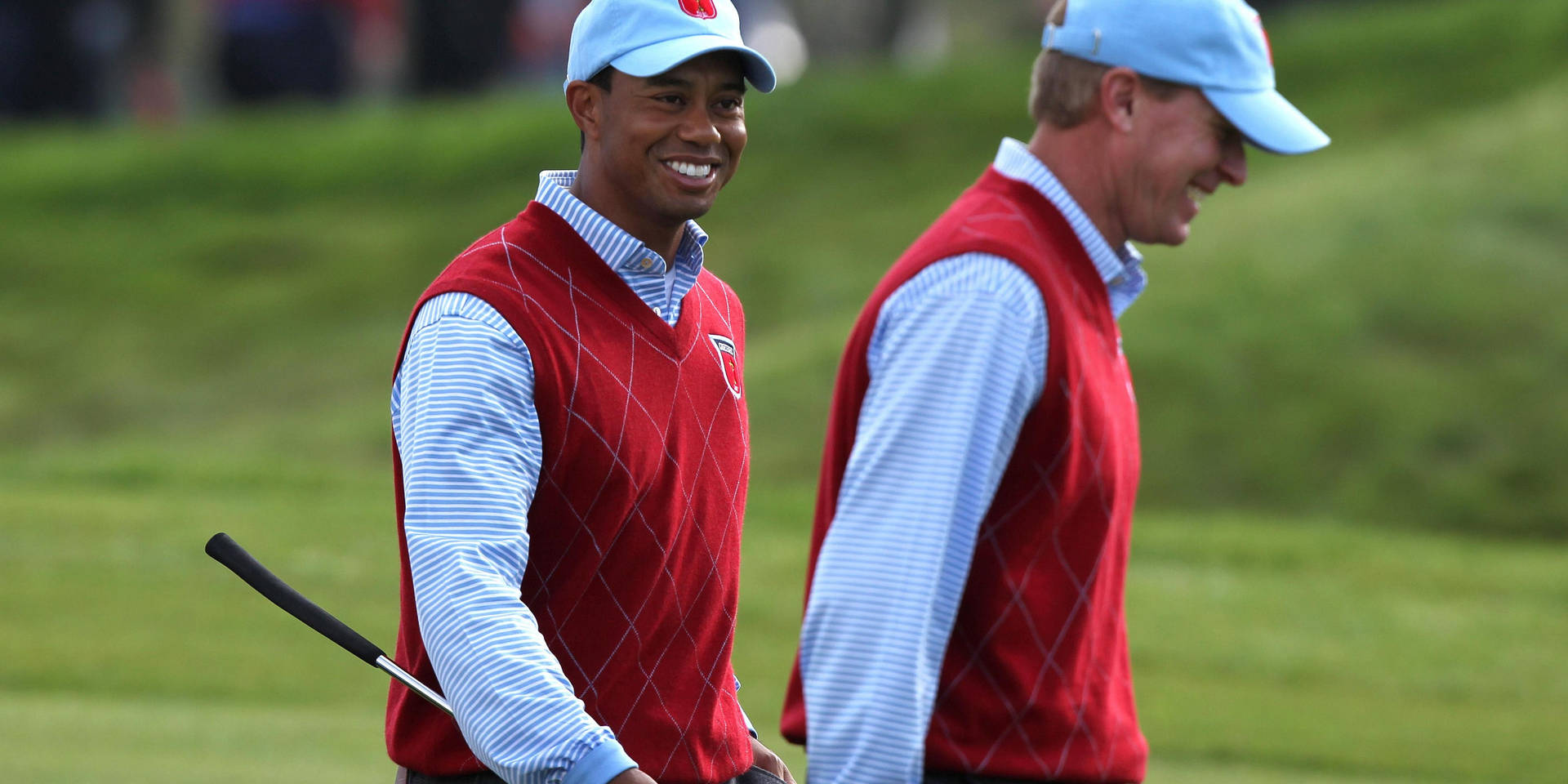 Steve Stricker And Tiger Woods