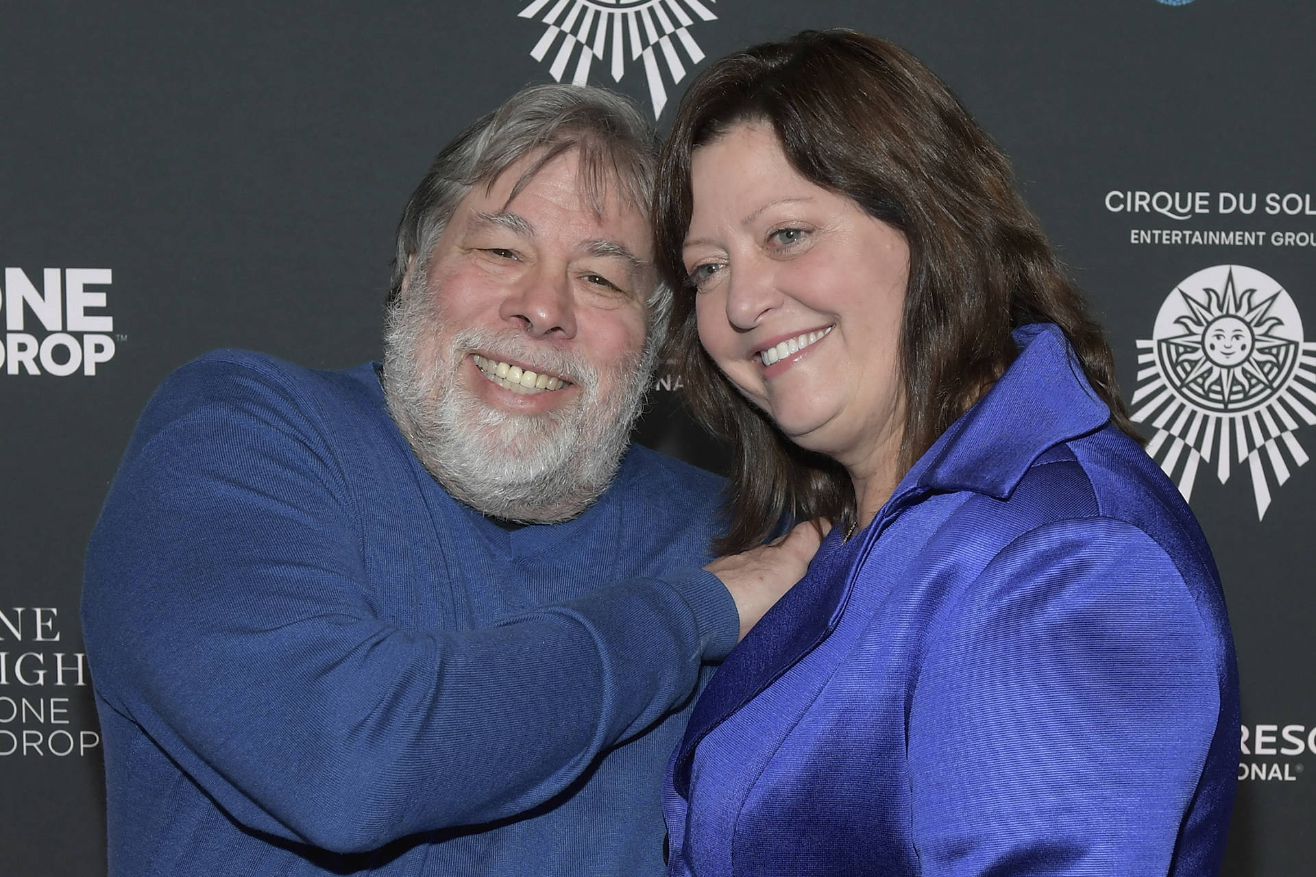 Steve Wozniak And His Wife Janet Hill Posing Together